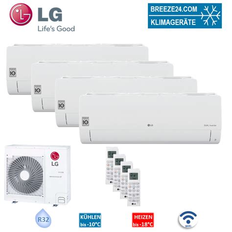 LG Set 4 Wandgeräte PC09ST NSJ MU5R30 U40 Standard Plus 2 5 kW R32