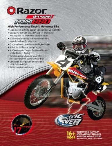 Razor MX650 Rocket Electric Motocross Bike - Ebike Canada