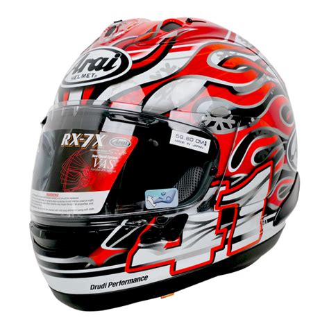 Arai Sni Rx X Haga Original Helm Full Face Red Lazada Indonesia