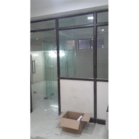 Durable Black Colour Aluminium Partition At Best Price In Delhi