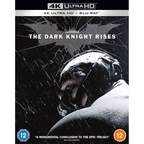 The Dark Knight Rises Blu Ray Cover