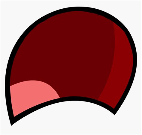 No Teeth Big Smile Transparent Bfdi Mouth Hd Png Download