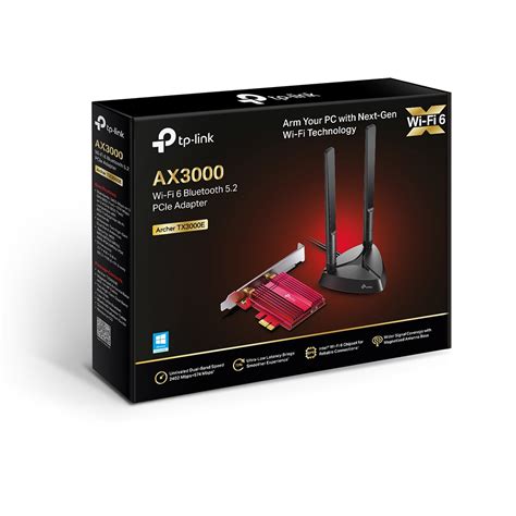 Archer TX3000E AX3000 Wi Fi 6 Bluetooth 5 2 PCIe Adapter TP Link