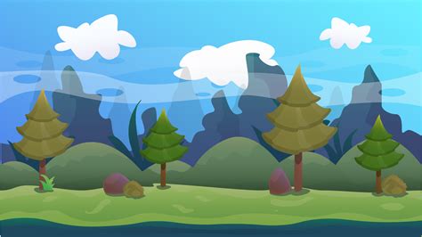 Forest Background Vectorandpng Gamedev Market