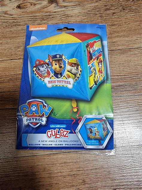 Paw Patrol 15 Inch Cubez Square Balloon Made By Anagram