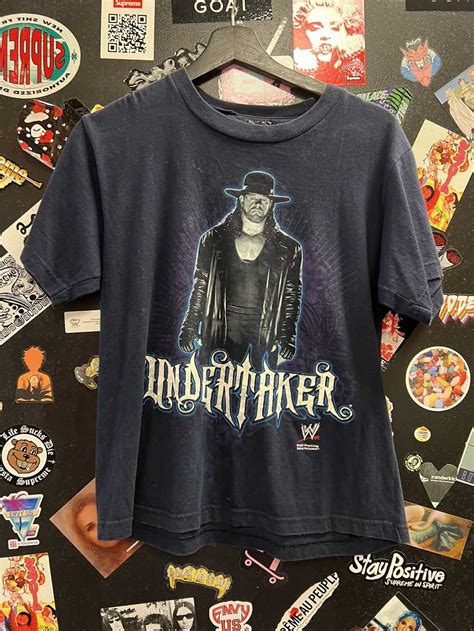 Vintage × Wwe Vintage WWE Undertaker Tshirt - Gem