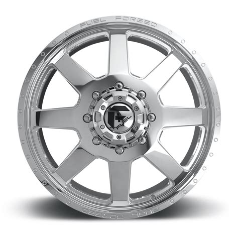 Fuel Dually Wheels Ff09d 8 Lug Front Wheels And Ff09d 8 Lug Front