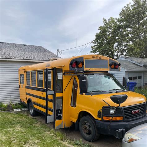 2006 GMC Short Bus Partial Conversion - Skoolie Livin | School Bus ...