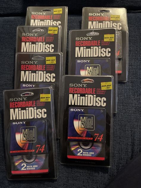 Sony Mdw Recordable Minidisc New Ebay