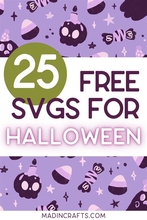 25 FREE HALLOWEEN SVG FILES Round-Ups Mad in Crafts