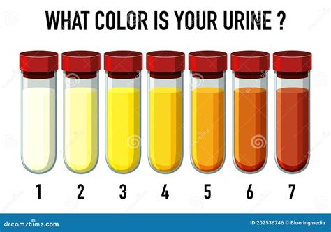 Color Of The Urine Chart