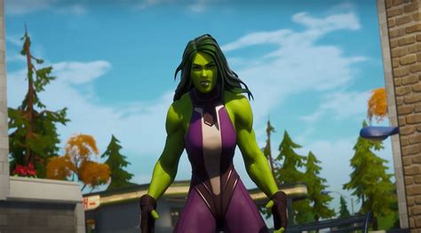 She Hulk Fortnite Wallpapers Wallpaper Cave