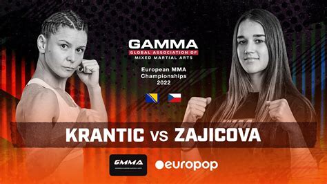 Finals Mma Striking Kg Zejna Krantic V Veronika Zajicova Gamma