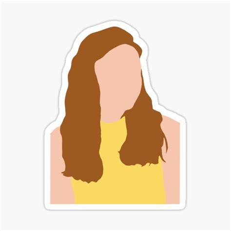 Sadie Sink Sticker Sticker For Sale By Kavya2008 Redbubble