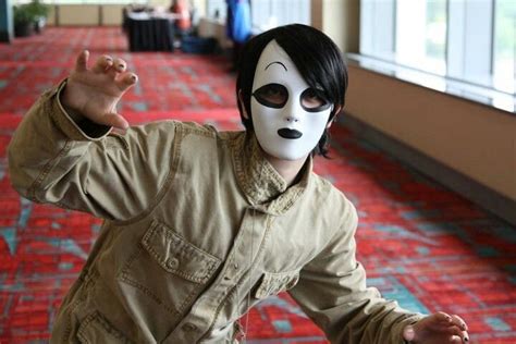 Masky Marble Hornets Costume