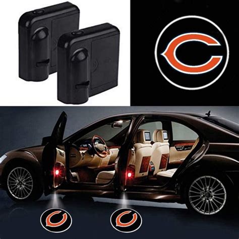 2XChicago Bears Logo Lights Car Door Projector|CarLEDLogo