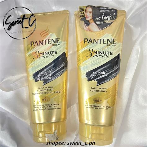 Pantene 3 Minute Miracle Conditioner 300ml Shopee Philippines