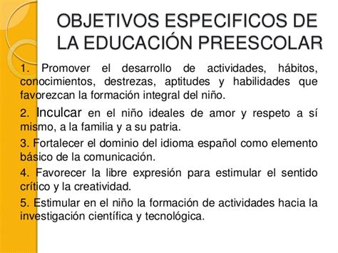 Atencion A Ni Os Con Nee En El Aula De Educaci N Inicial Objetivos De