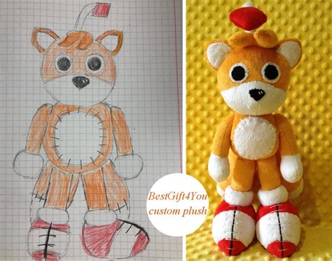 Custom Plush Just Like Tails Doll Inspired Plush funmade - Etsy