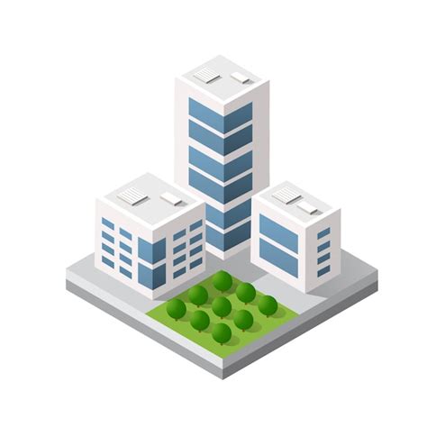 premium vector isometric  module block