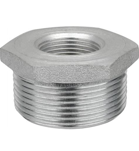 Stainless Steel ASTM A182 F304 3000lbs Threaded Hex Head Bushing Hex