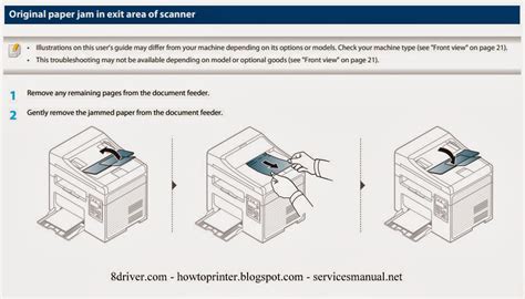 How To Clear Paper Jams Of Samsung Scx 3400 Scx 3405w Scx 3405fscx 3405fw