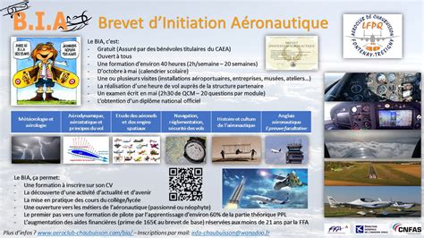 BIA Brevet d initiation aéronautique