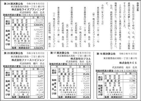 株式会社ロジコム 第17期決算公告 官報決算データベース