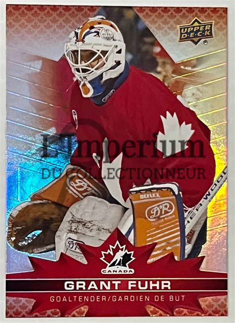 2022 Team Canada Hockey Card 97 Grant Fuhr