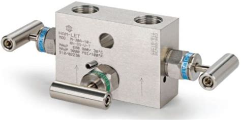 Ham Let Astava 3 Way Remote Mount Manifold NPT Connection Industrial