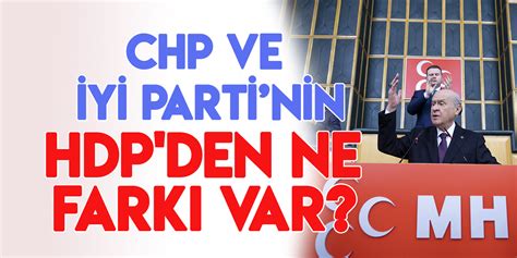 MHP Lideri Bahçeli den CHP ve İYİ Parti ye terör eleştirisi