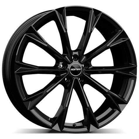 GMP WHEELS TOTALE ZWART GLANZEND 8002000066156 Van Gmp Wheels Koop Je