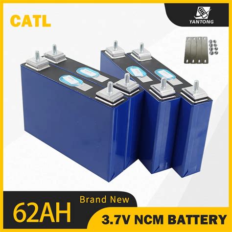 New 3 7V 58Ah NMC Lithium Ion Cells LI Ion 62Ah 60ah Prismatic NCM