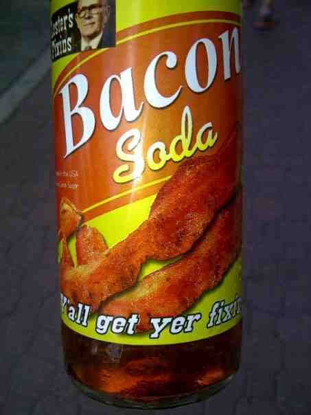 bacon soda, I got bacon soda! : pics