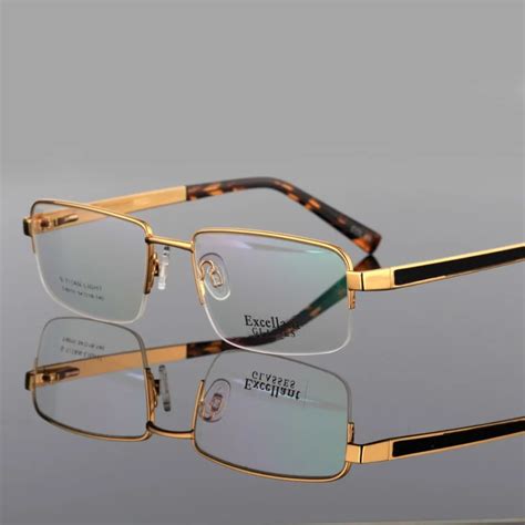 Gold Slim Reading Glasse Men Diopter Eyeglasses Frame Men S Eyewear For Read 1 0 1 25 1 75 0 5 2