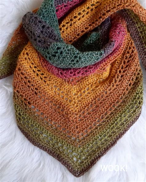 Mandala Yarn Scarf Pattern Such Simple Shawl By Wilmade Free