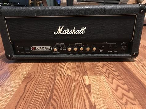 Marshall Vba Valve Bass Amplifier Black Reverb