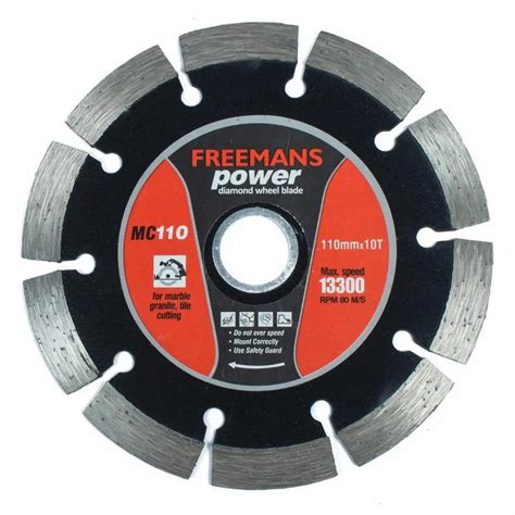 4 Inch Freemans Power Marble Cutter Blade For Stone Cutting At Rs 57