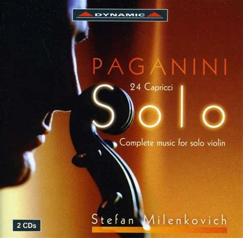 Niccolo Paganini Capricen op 1 Nr 1 24 für Violine solo 2 CDs jpc