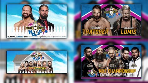 Wwe Nxt Takeover In Your House 2021 Remake Pack Psd Adobe Ps