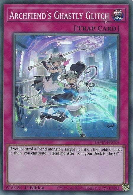 Archfiend S Ghastly Glitch Yugipedia Yu Gi Oh Wiki In