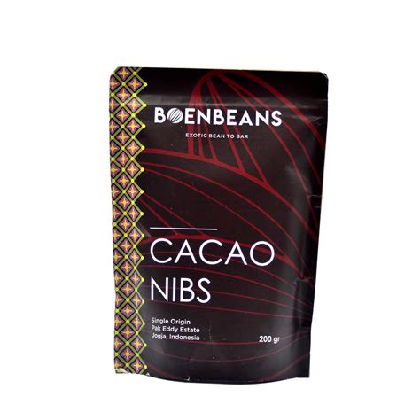 Jual Cacao Nibs Biji Kakao Asli Cokelat NDalem 200g Shopee Indonesia