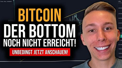 NOTFALL Bitcoin Crash Geht Es Noch Weiter Runter YouTube