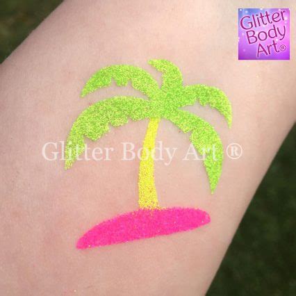 Uv Glitter Party Collection Body Glitters Temporary Tattoo Store