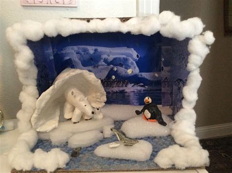 Arctic Diorama Mammal Unit Study, Study Unit, Arctic Mammals ...