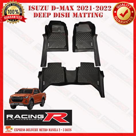 Isuzu Dmax 2021 To 2022 OEM 5D Deep Dish Matting High Quality Material