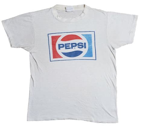 Vintage Hanes Pepsi Logo Single Stitch T Shirt Sz Sma Gem