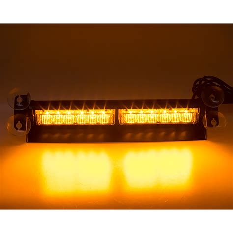 PREDATOR LED vnitřní 12x3W 12 24V oranžový 356mm ECE R10 Kanaco