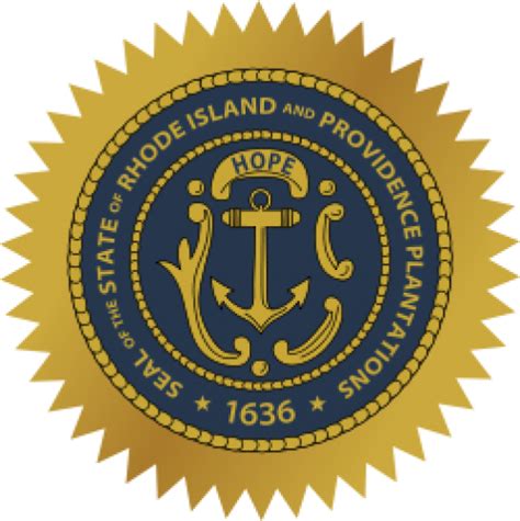 Seal Of Rhode Island Symbol