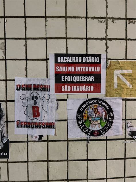 Veja As Provoca Es Deixadas Por Torcedores Do Flamengo No Entorno Do